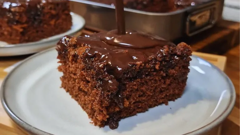 bolo de chocolate de liquidificador simples