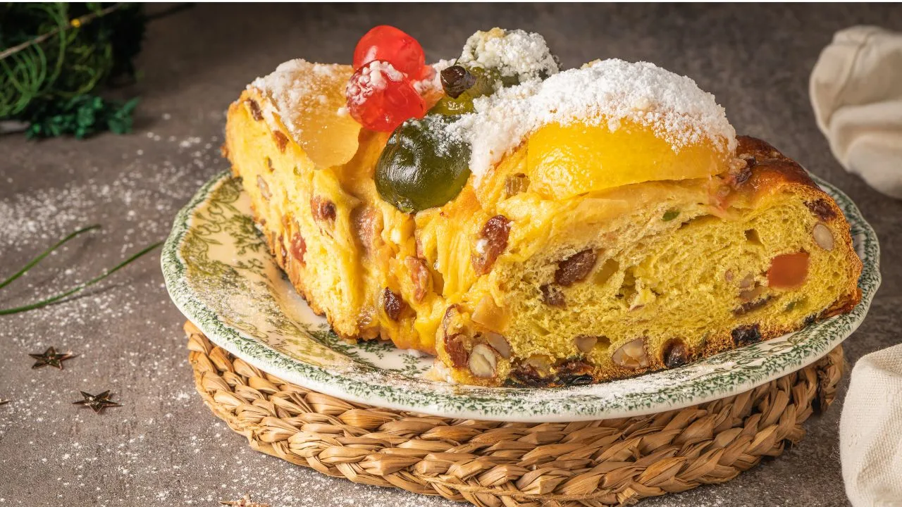 bolo de frutas cristalizadas