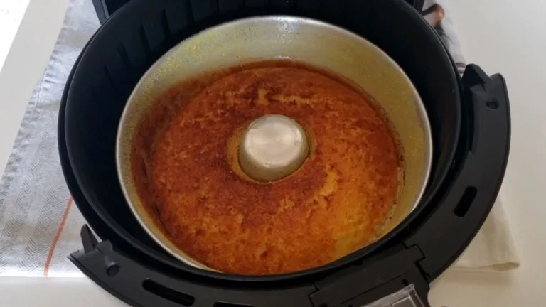 bolo de fubá na airfryer