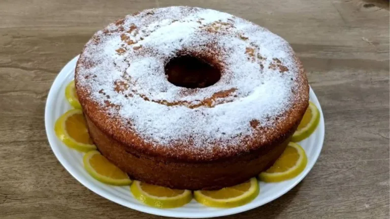 Imagem da Receita de Receita de Bolo de Laranja com Coco Feito com Farinha Arroz.