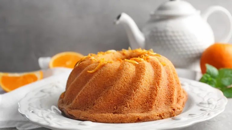 receita de bolo de laranja com coco feito com farinha de arroz