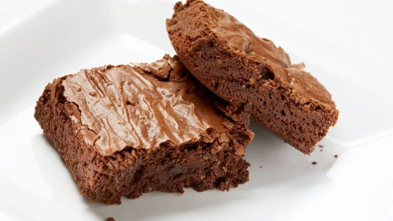 brownie crocante por fora e macio por dentro
