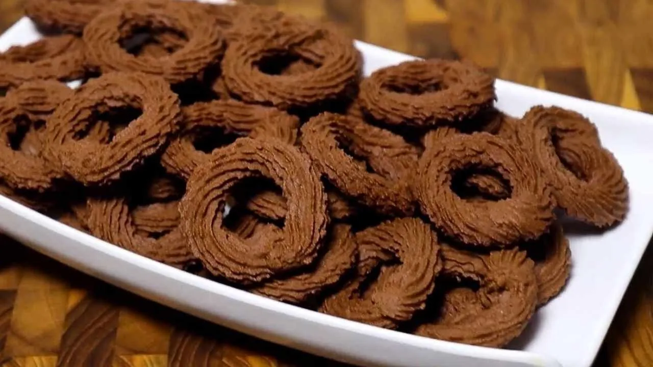 biscoito caseiro de chocolate