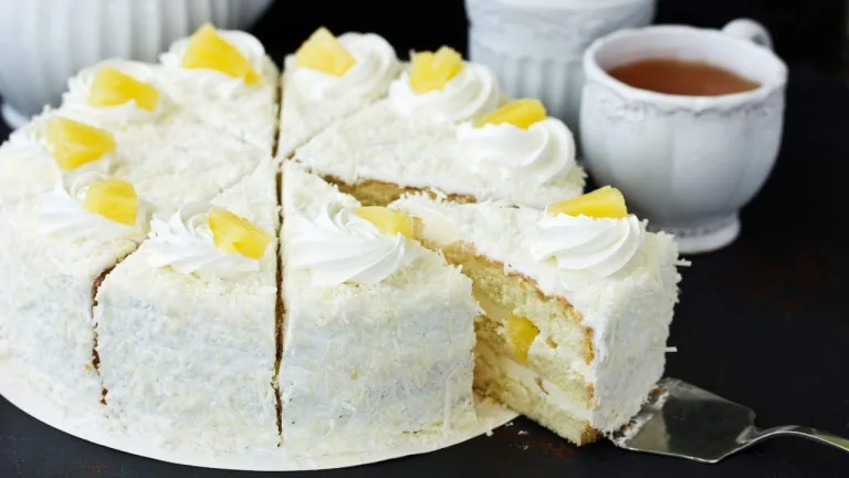 bolo de abacaxi com leite ninho