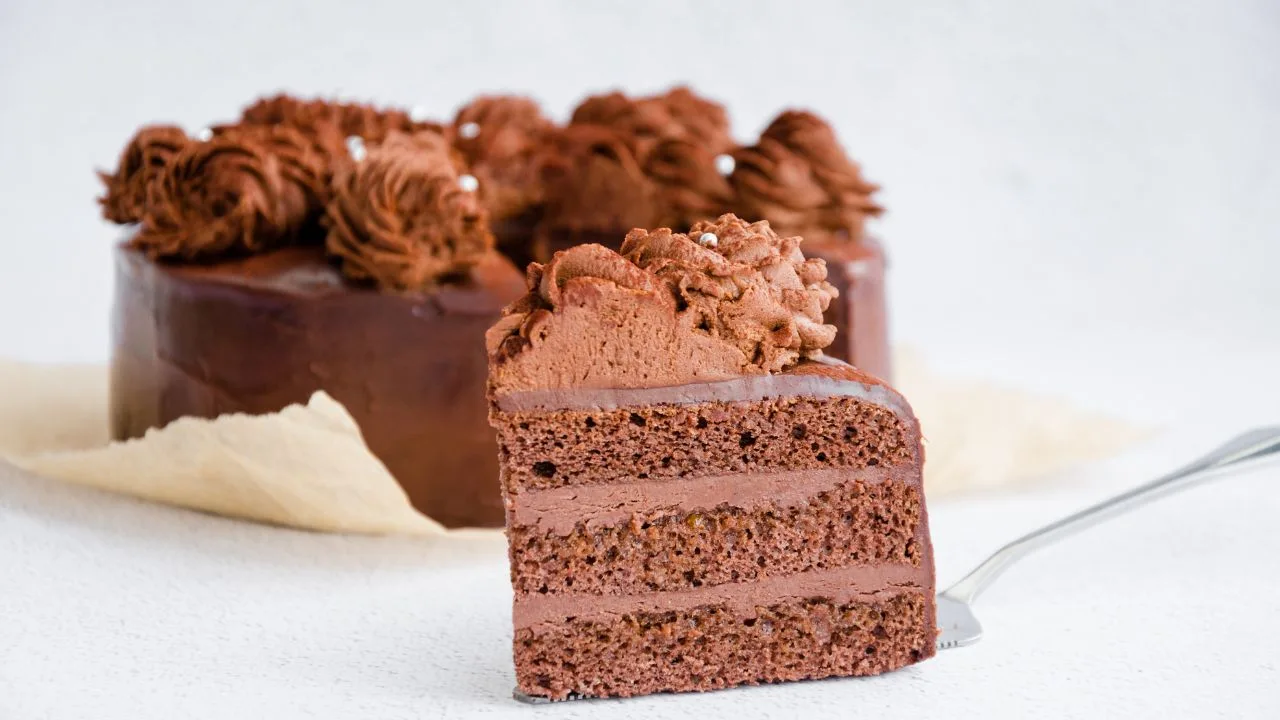 bolo mousse de chocolate