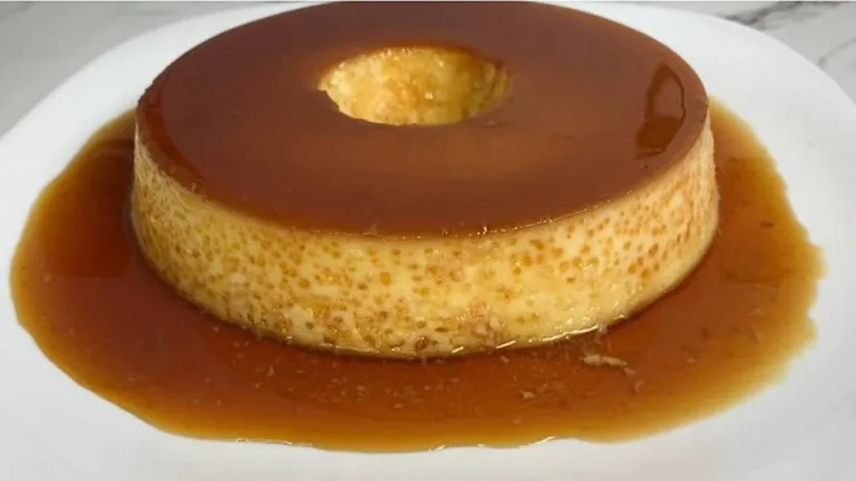 Imagem da Receita de pudim de leite condensado com furinhos