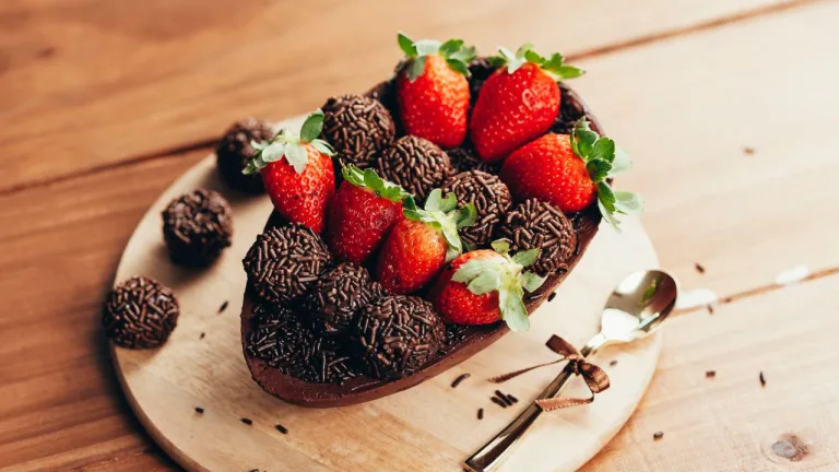 recheio de brigadeiro para ovo de páscoa de colher
