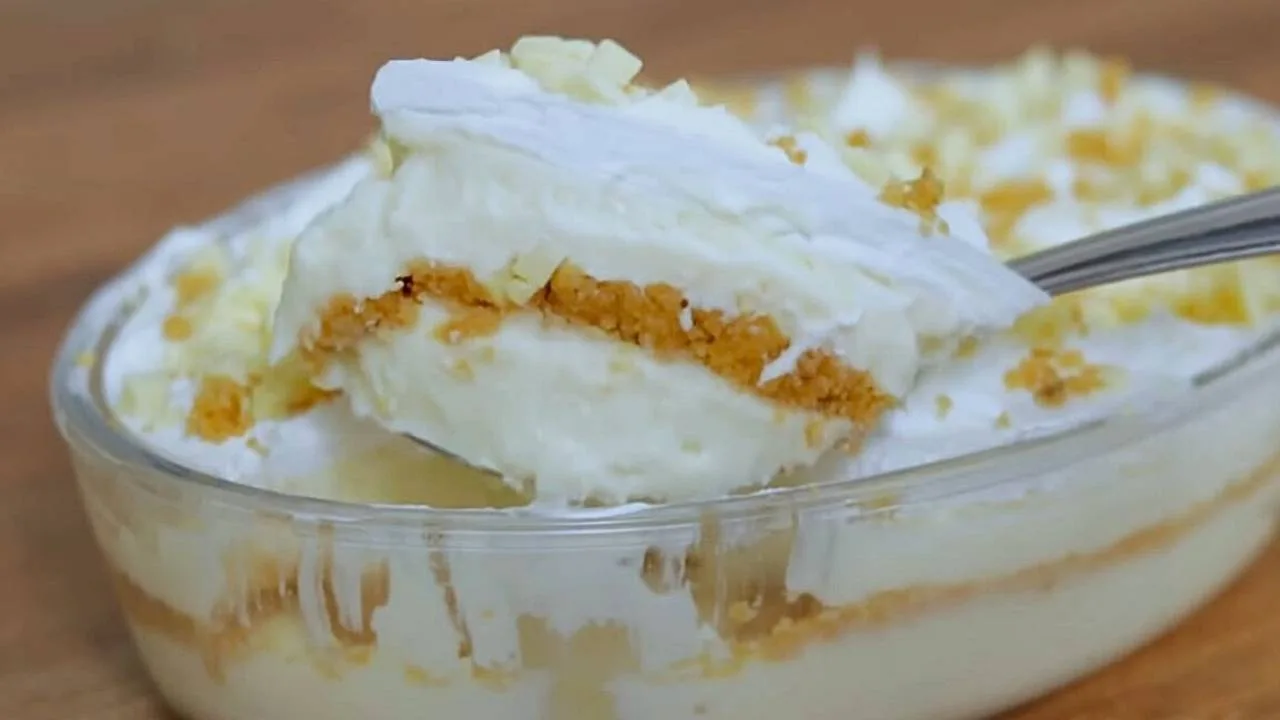 Torta Belga com Creme 4 Leites