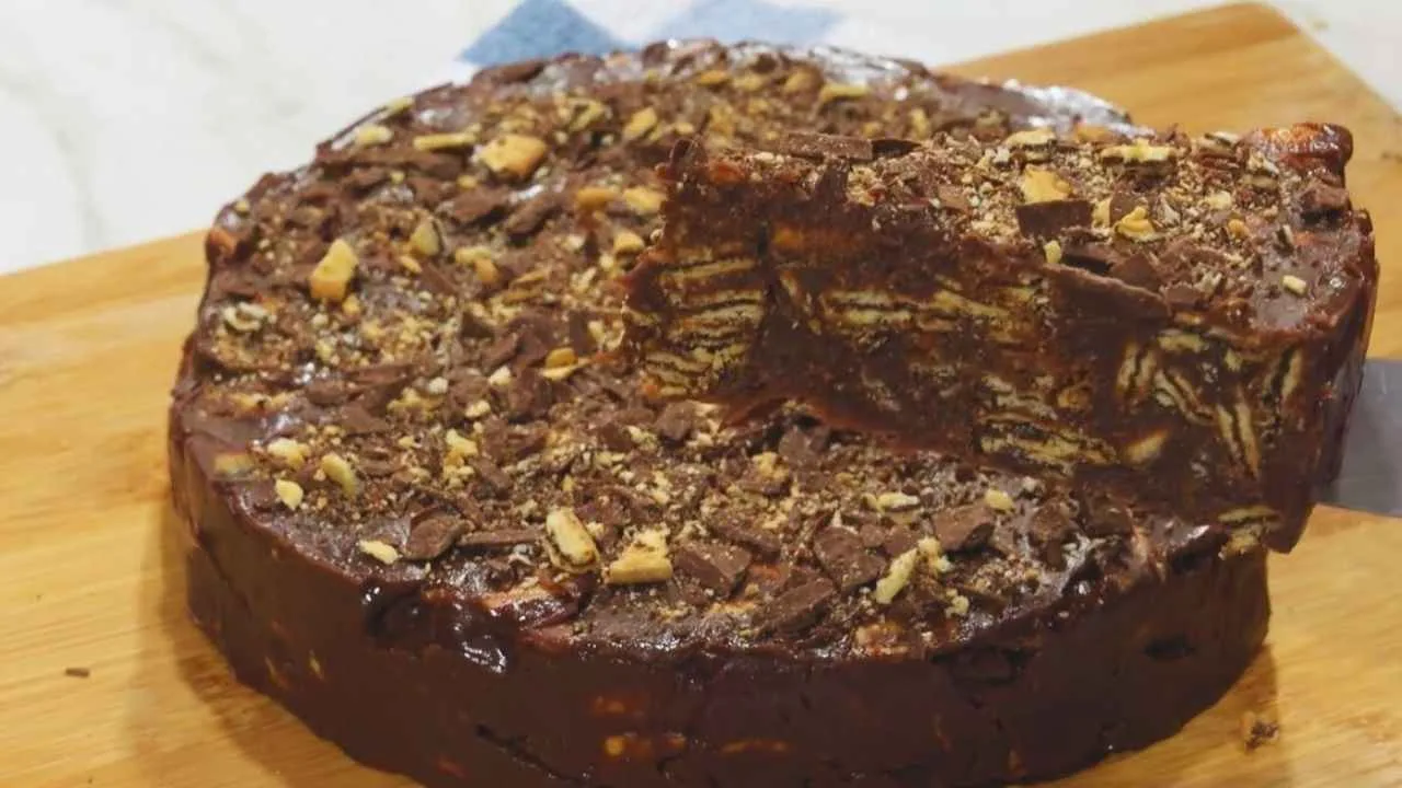 torta de palha italiana