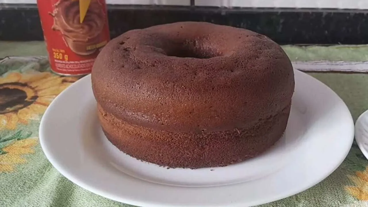 Imagem da Receita de bolo de chocolate com Nescau