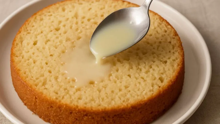 Imagem da Receita de calda para molhar bolo com leite condensado.