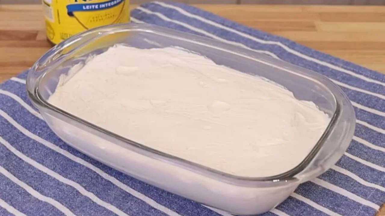 Imagem da Receita de creme de leite ninho para bolo