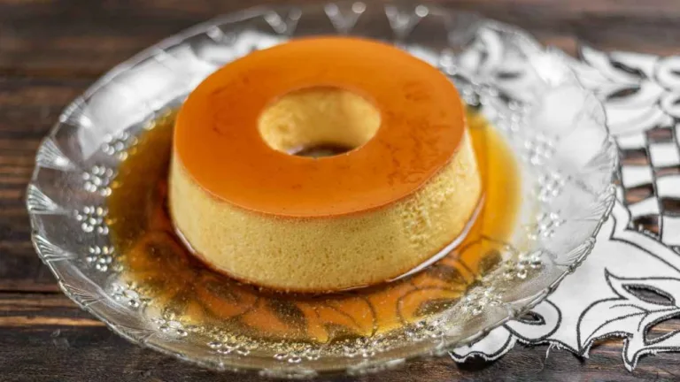 Imagem da receita de pudim sem leite e sem ovo