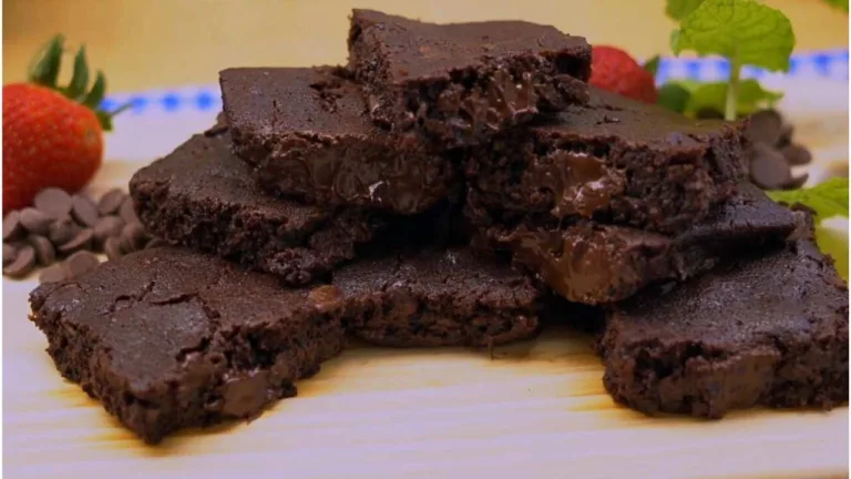 Imagem da Receita de Brownie de Micro-ondas na Travessa
