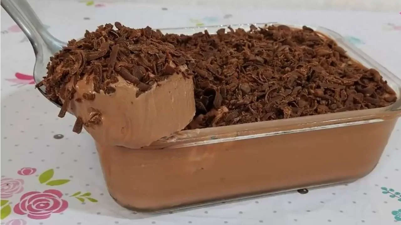 Imagem da Receita de Moça Gelada de Chocolate.