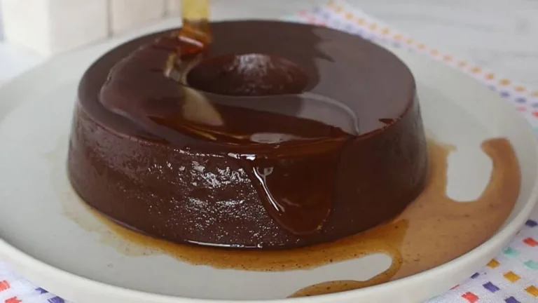Imagem da Receita de Pudim de Chocolate com Nescau