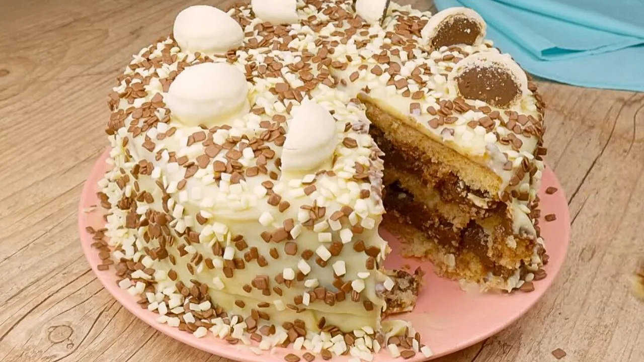 Imagem da Receita de Bolo Ouro Branco