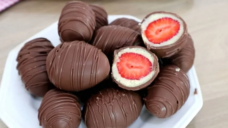 Imagem da Receita de Bombom de Morango