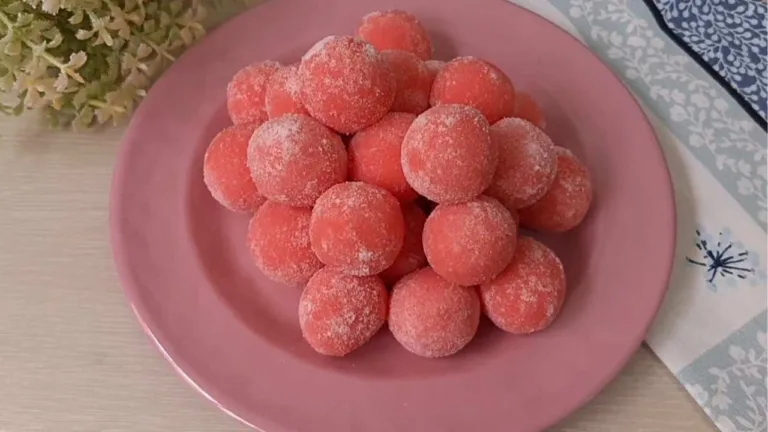 Imagem da Receita de Brigadeiro de Morango com Suco de Saquinho