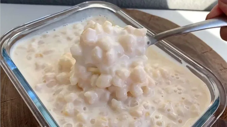 Imagem da Receita de Canjica Cremosa na Panela de Pressão.