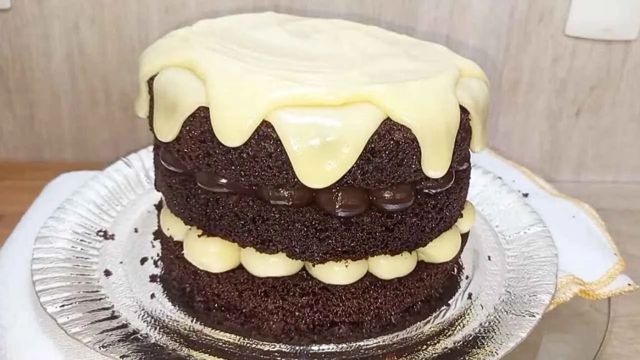 Imagem da Receita de Cobertura de Brigadeiro Branco para Bolo
