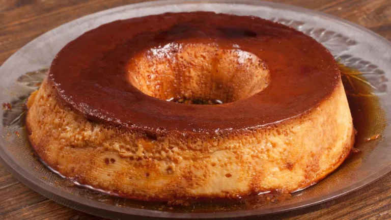 Receita de Pudim Assado Direto no Forno - Sem Banho Maria.