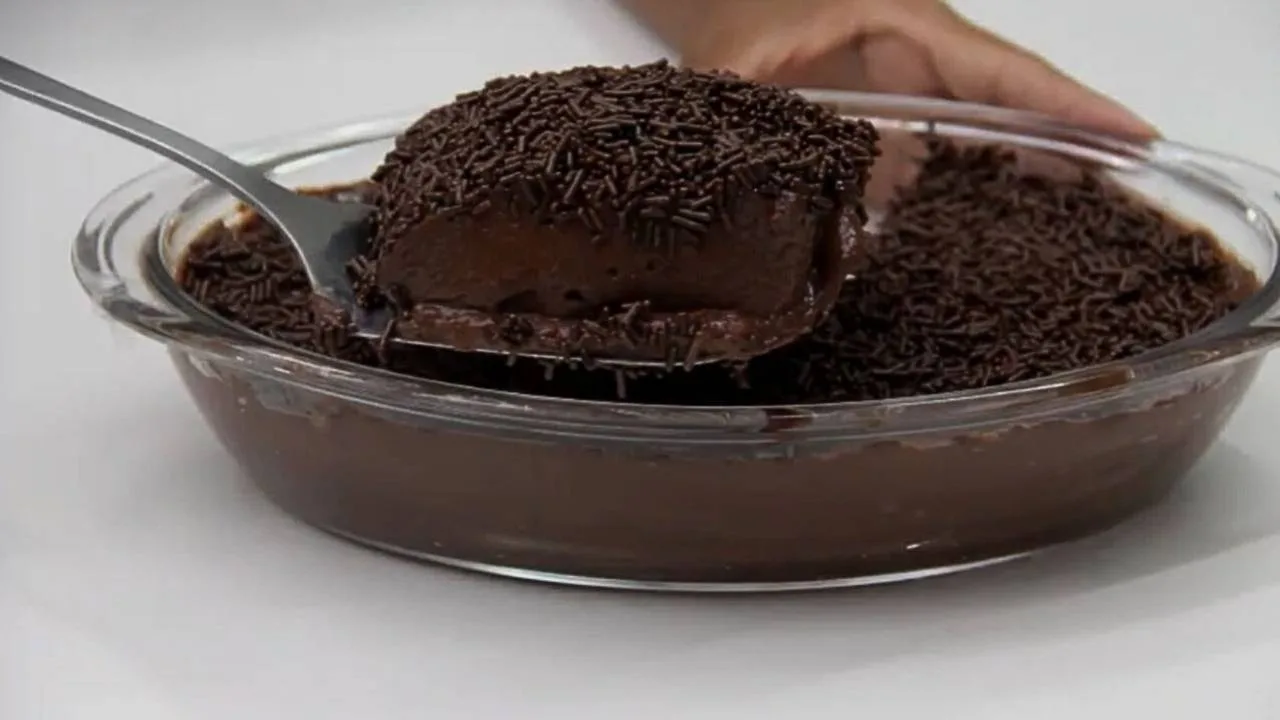 Imagem da Receita de Sobremesa Fácil de Chocolate com Leite Condensado