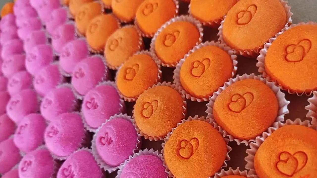 Imagem da Receita de Brigadeiro Colorido