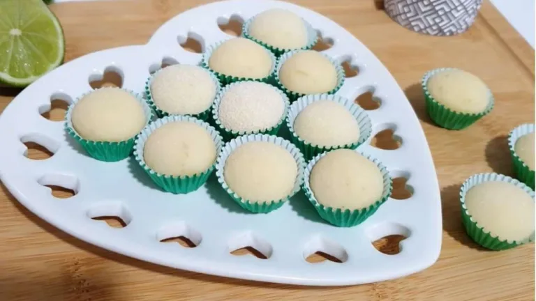Receita de Brigadeiro de Ninho com Limão.