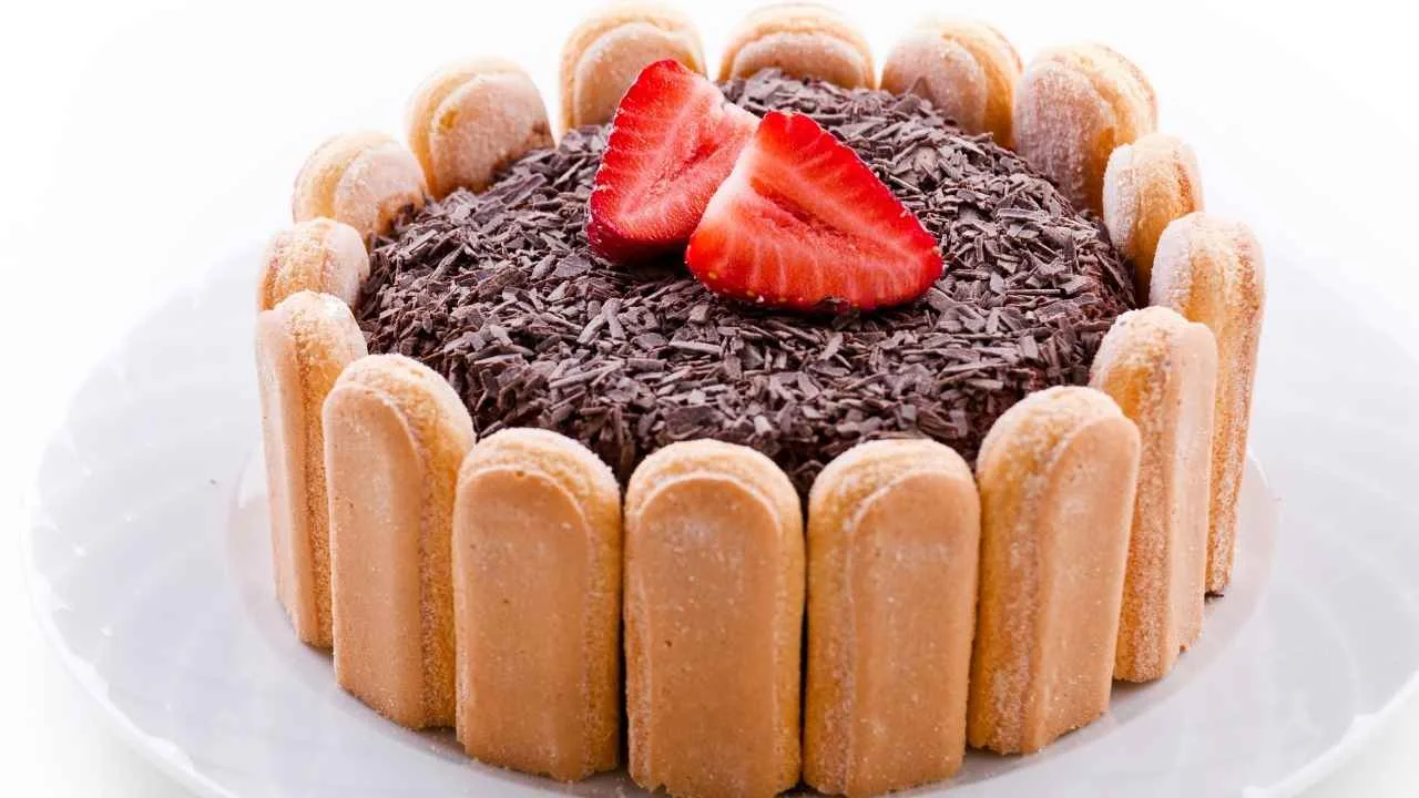 Imagem da Receita de Charlote de Chocolate.