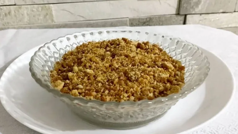Imagem da Receita de Crocante de Nozes para Recheio de Bolos e Sobremesas