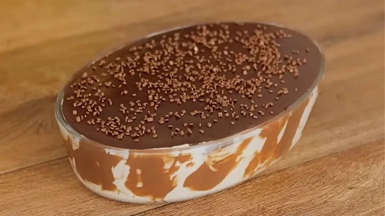 Imagem da Receita de Travessa de Ninho Trufado com Chocolate Meio Amargo.