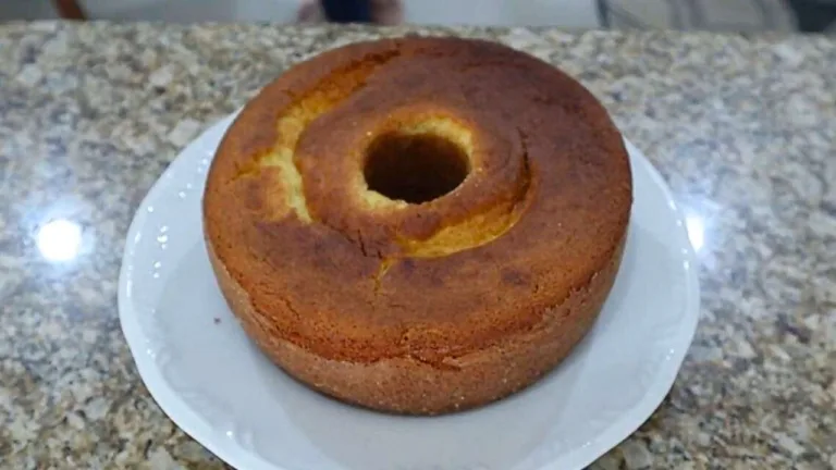 Imagem da Receita de Bolo de Nata da Vovó.