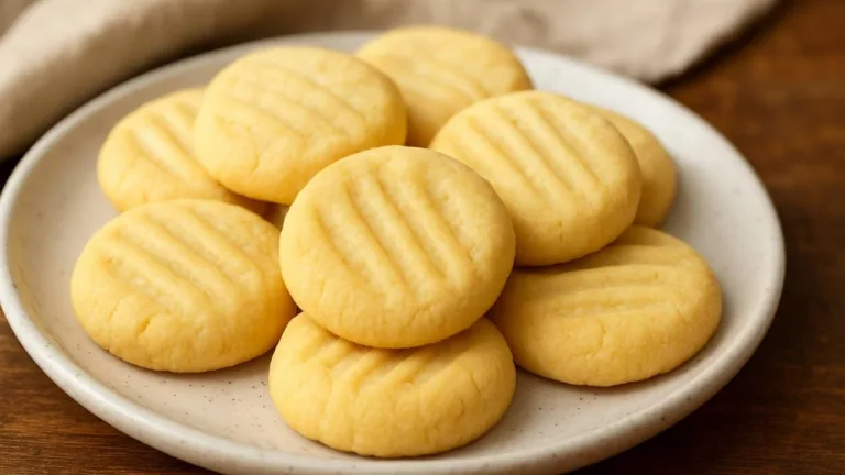 Imagem da Receita de Biscoito Amanteigado de Leite Condensado.