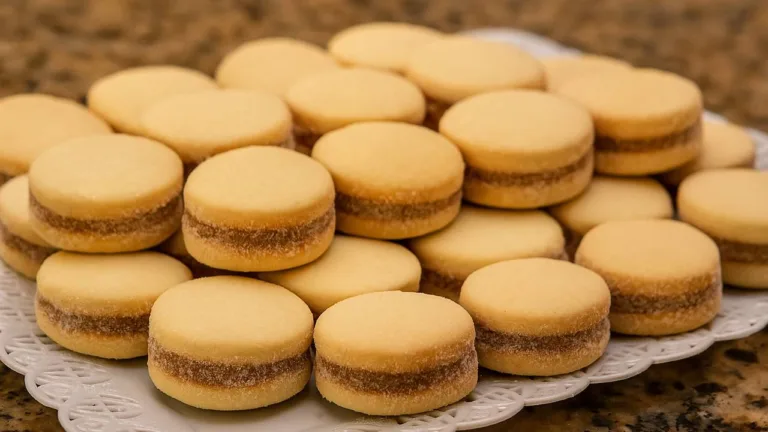 Imagem da Receita de Biscoito Caseiro Recheado com Doce de Leite.