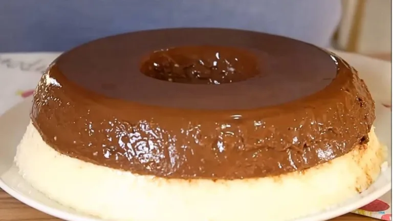 Imagem da Receita de Pudim Prestígio de Geladeira.