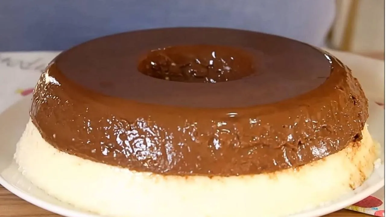 Imagem da Receita de Pudim Prestígio de Geladeira.