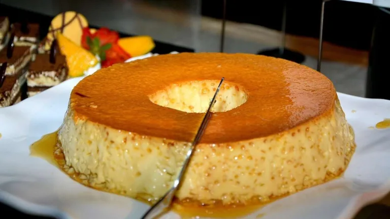 Imagem da Receita de Pudim de Banana Sem Açúcar.