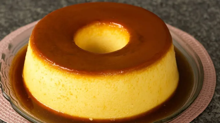 Imagem da Receita de Pudim para Forma Grande.