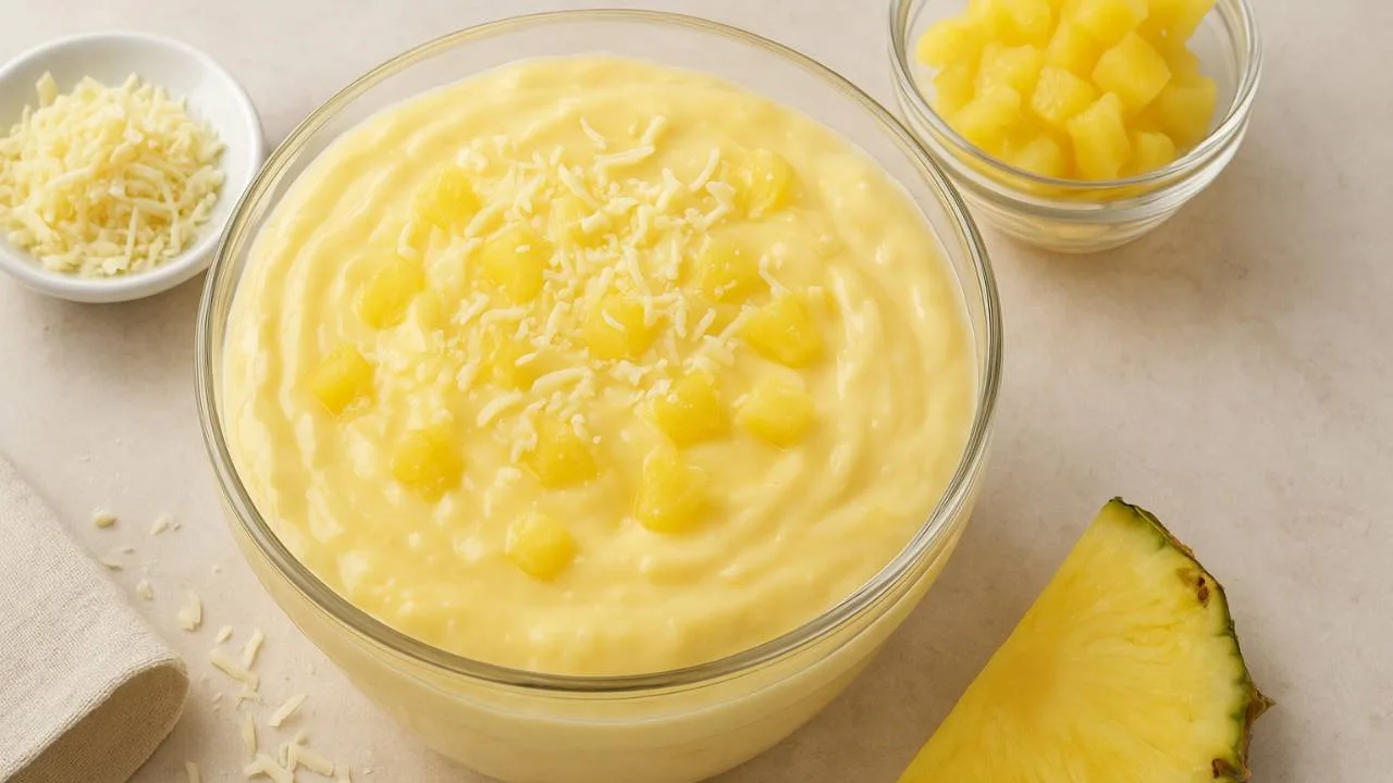 Imagem da Receita de Recheio de Ninho Trufado com Abacaxi
