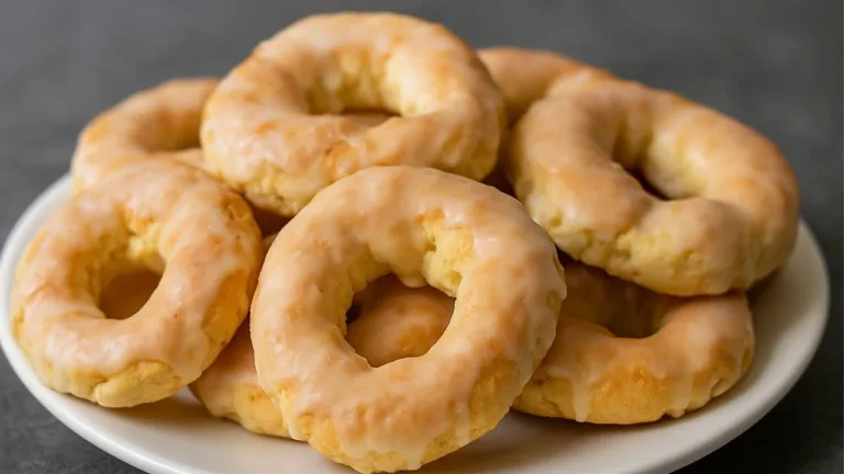 Imagem da Receita de Rosquinha de Nata com Calda.