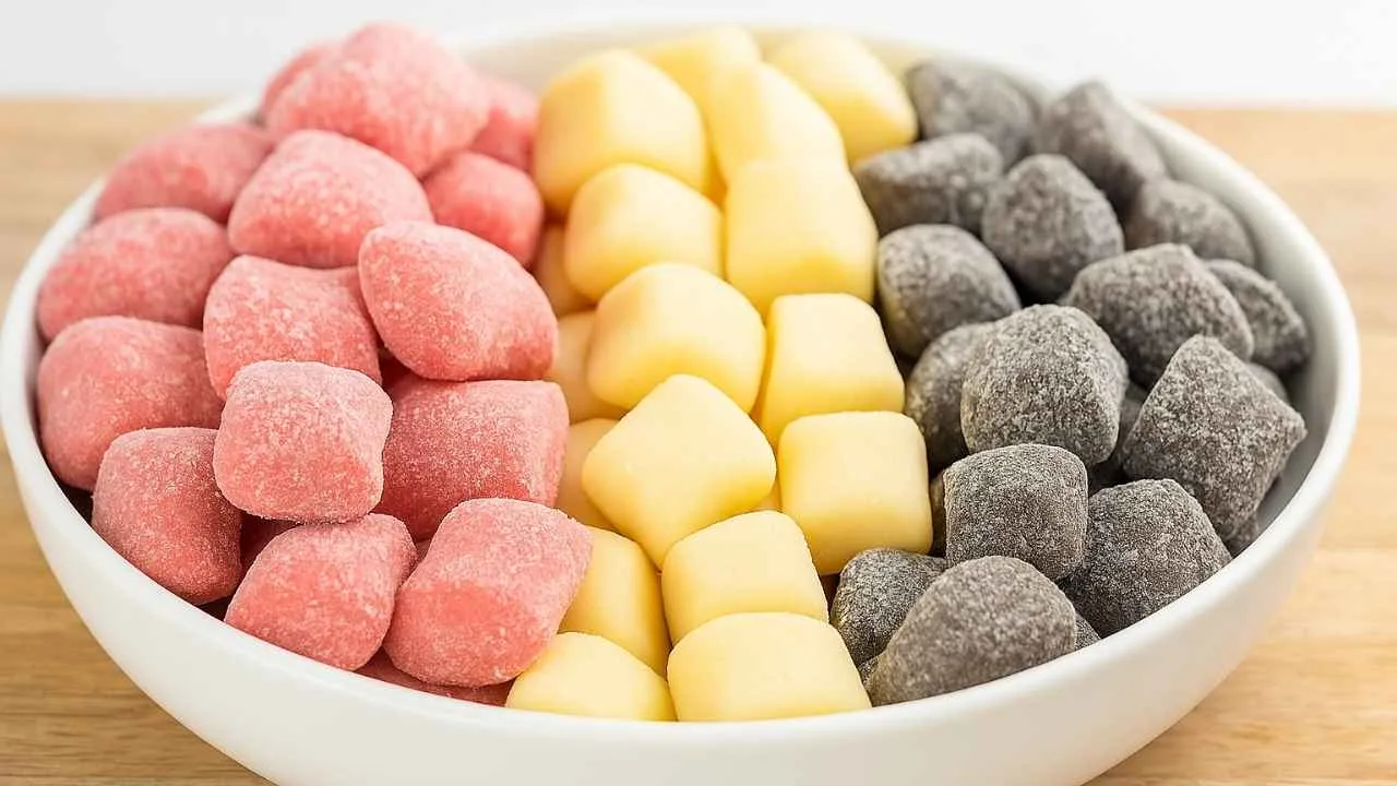 Imagem da Receita de Bala de Leite Ninho Colorida.