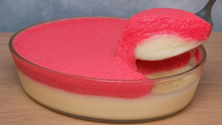 Imagem da receita de Creme Belga com Gelatina.