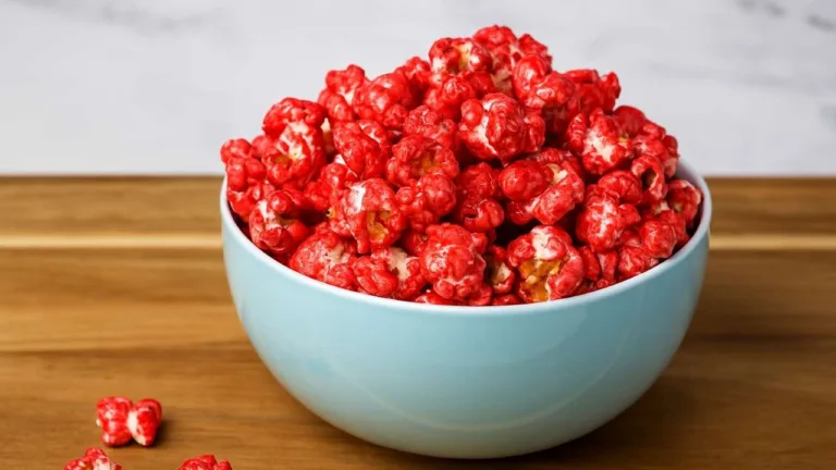 Imagem da Receita de Pipoca Doce Vermelha Super Crocante.
