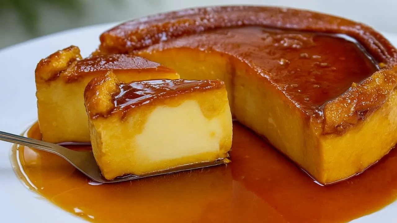 Imagem da Receita de Pudim Simples Sem Banho-Maria.