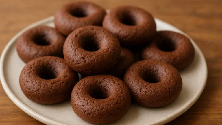 Imagem da Receita de Rosquinha de Chocolate Caseira.