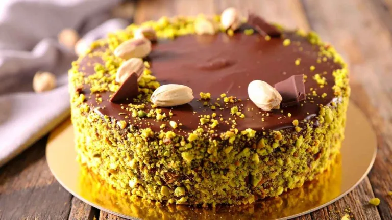 Imagem da Receita de Torta de Chocolate com Pistache.
