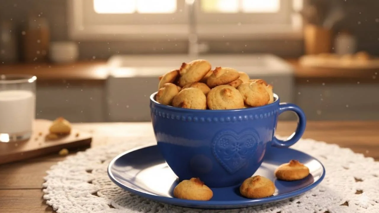 Imagem da Receita de Bolacha Caseira Sem Farinha de Trigo - Sem Glúten.