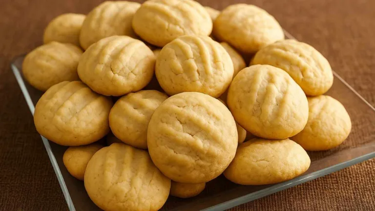 Imagem da Receita de Bolachinha de Nata Sem Ovo.