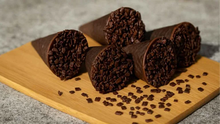 Imagem da Receita de Cone Trufado com Casquinha de Sorvete.